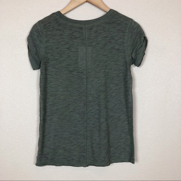 free people • we the free clare tee in green - Picture 4 of 7